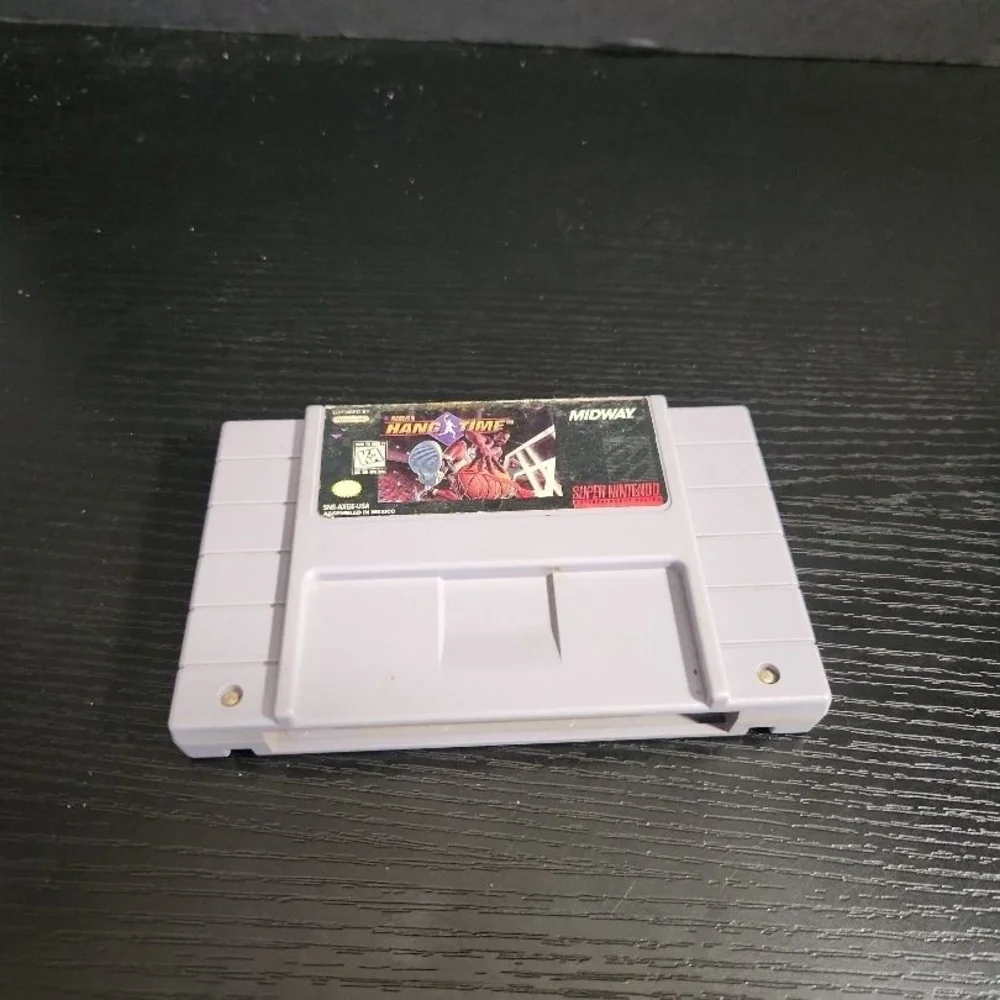 NBA Hang Time Super Nintendo SNES Game‎ Basketball Multiplayer Retro Gaming